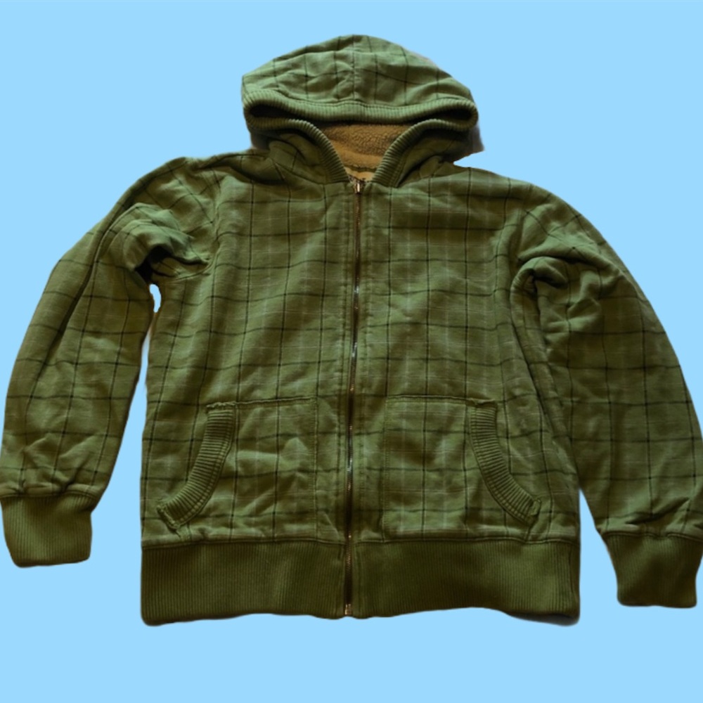 (2 for $15) Thick Heavy Zip Up Hoody Sweater Teen